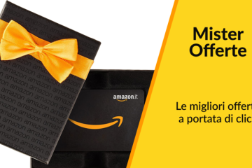 amazon buono regalo mister offerte