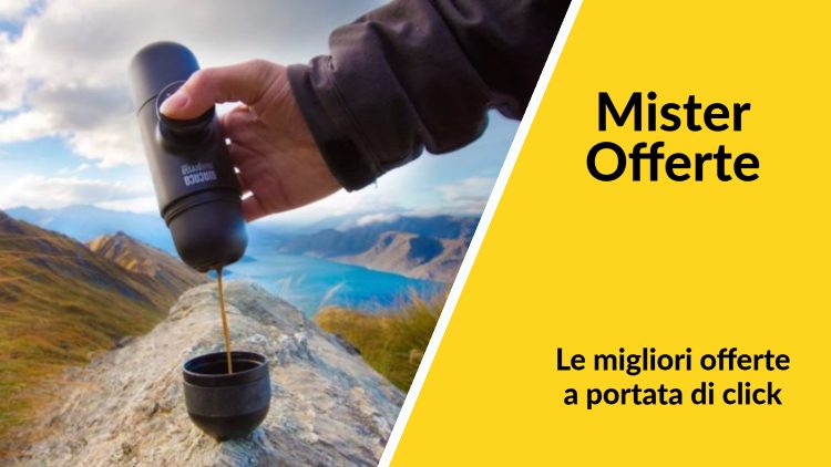 macchina caffe portatile amazon mister offerte