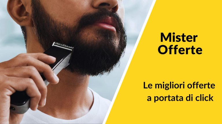 Trimmer Regolabarba Barba Amazon Mister Offerte